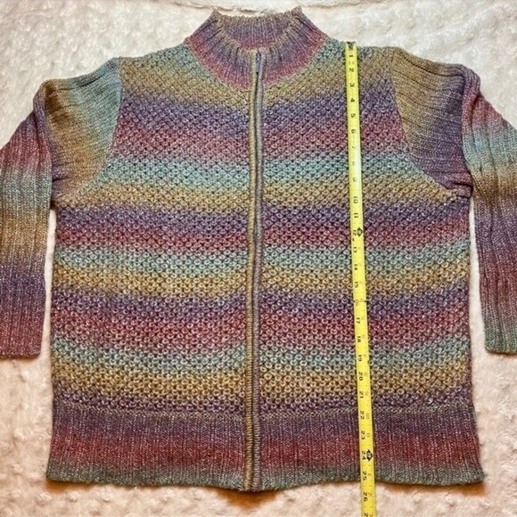 DRESSBARN Zip-up Sweater Size 18/20 (Bx 2) - Picture 7 of 10